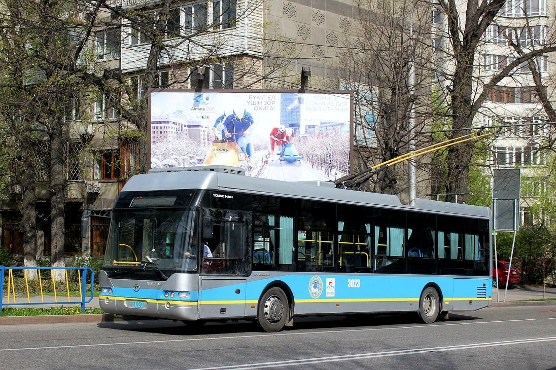 Алматы, YoungMan JNP6120GDZ (Neoplan Kazakhstan) № 3023