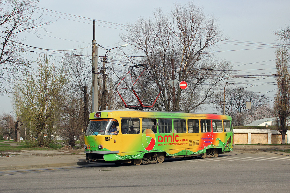 Днепр, Tatra T3SU № 1258