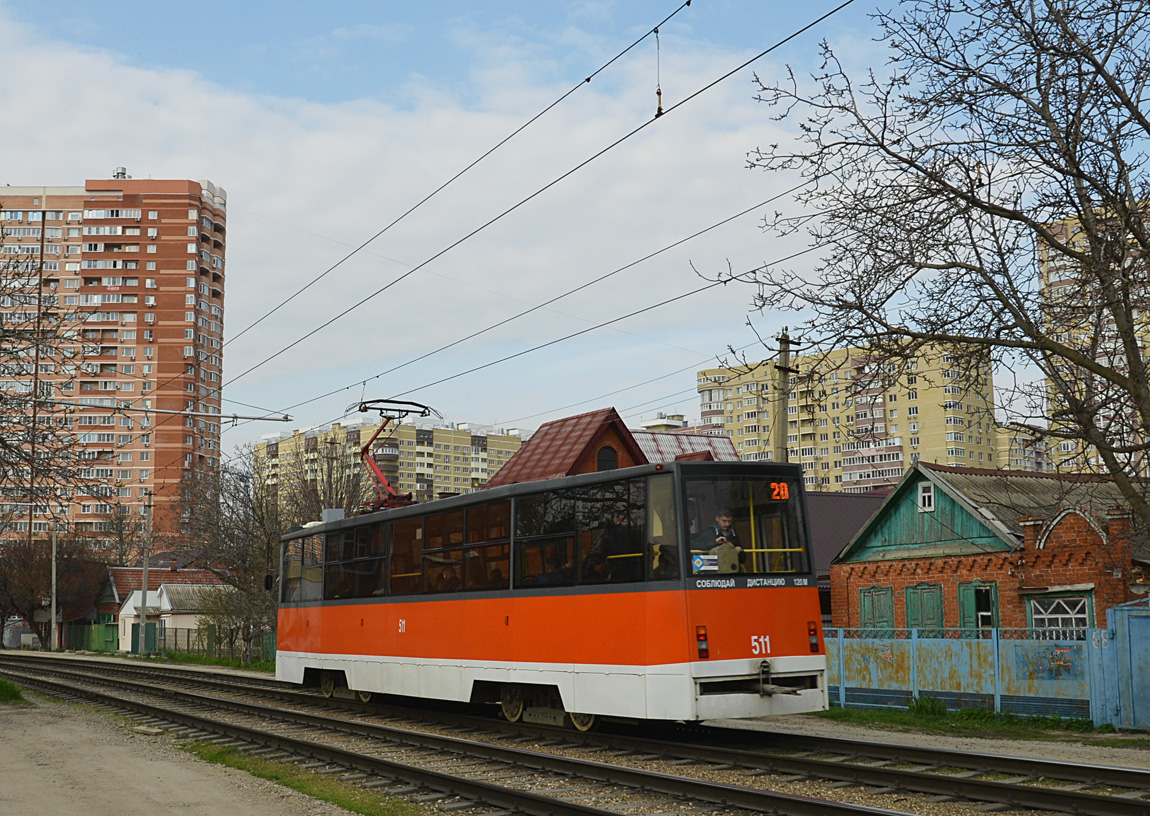 Krasnodar, 71-605ТН (КТМ-5М3Р8) № 511