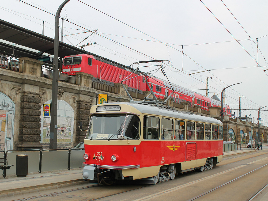 Drezda, Tatra T4D — 222 998 (201 315)
