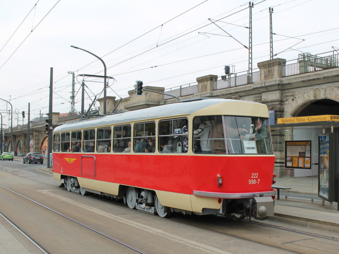Dresden, Tatra T4D Br. 222 998 (201 315)