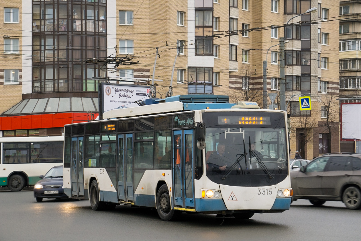 Санкт-Петербург, ВМЗ-5298.01 «Авангард» № 3315