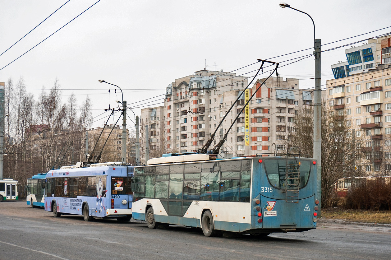 Санкт-Петербург, ВМЗ-5298.01 «Авангард» № 3315