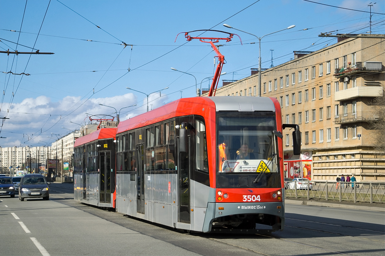 Санкт-Петербург, ЛМ-68М3 № 3504