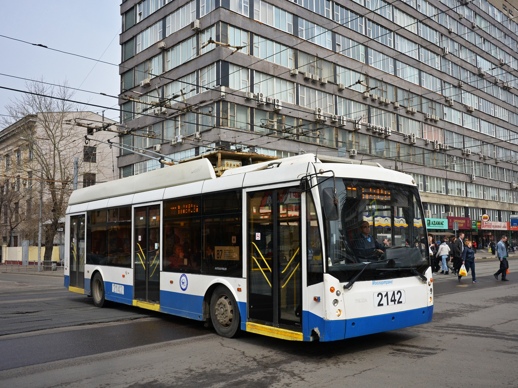 Москва, Тролза-5265.00 «Мегаполис» № 2142
