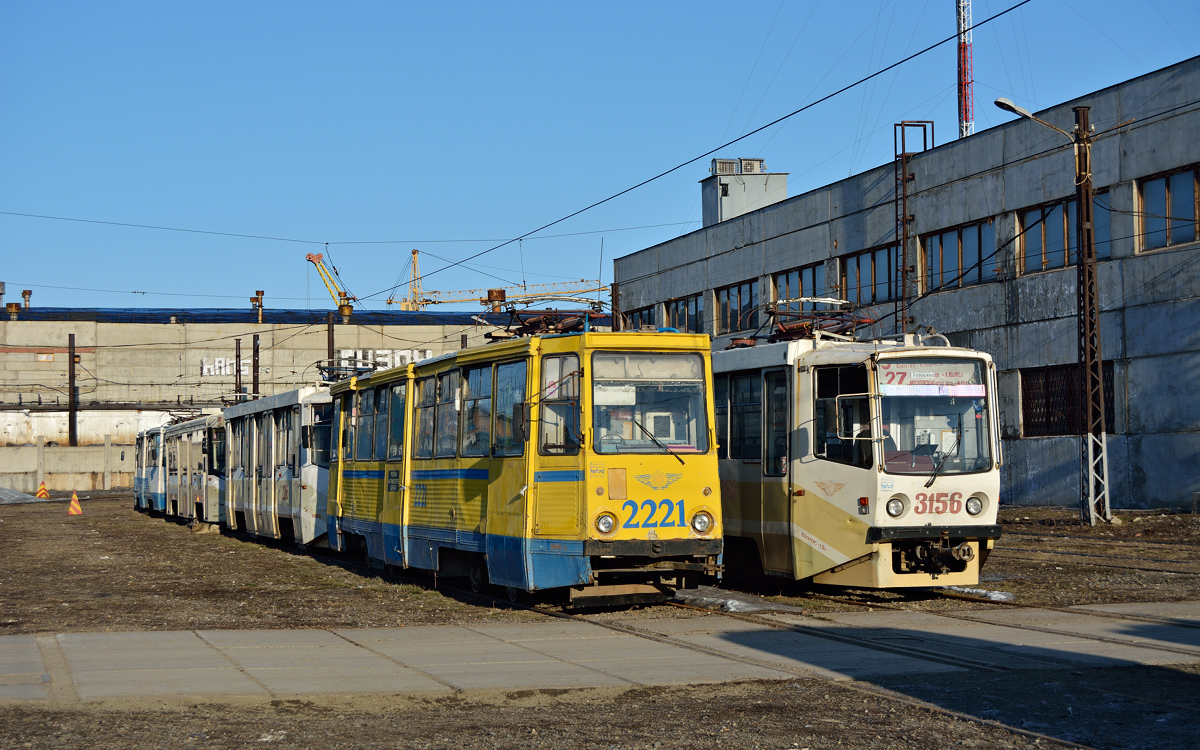 Магнитогорск, 71-605 (КТМ-5М3) № 2221