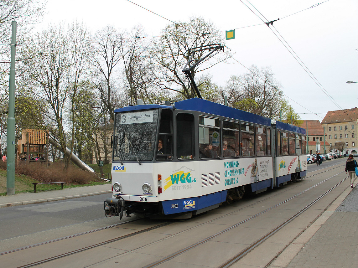 Гёрлиц, Tatra KT4DC № 306