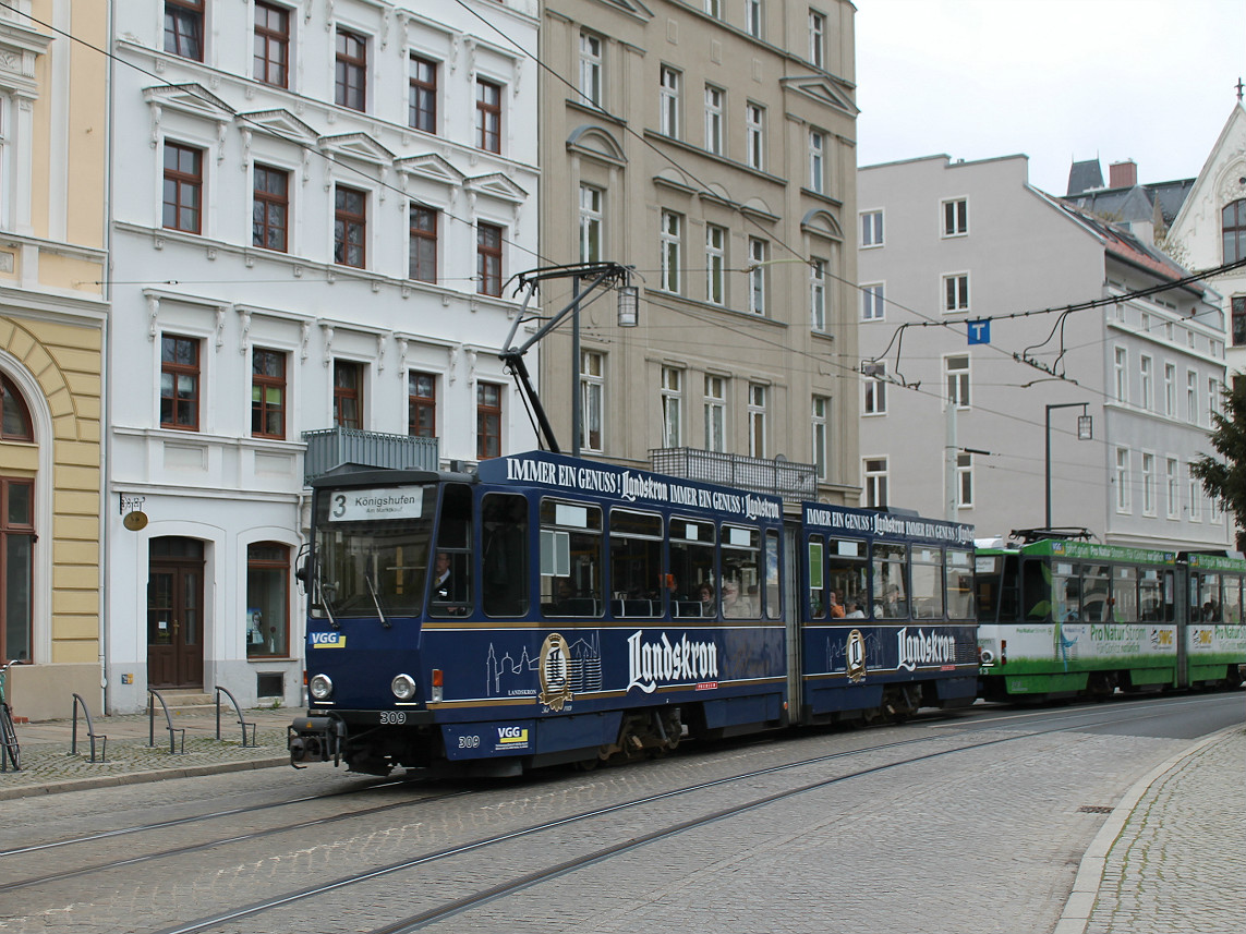 Гёрлиц, Tatra KT4DC № 309