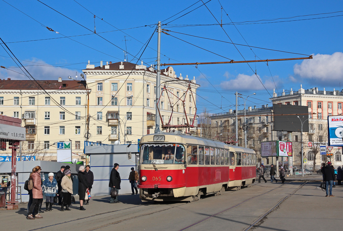 Jekaterinburg, Tatra T3SU (2-door) Nr. 065