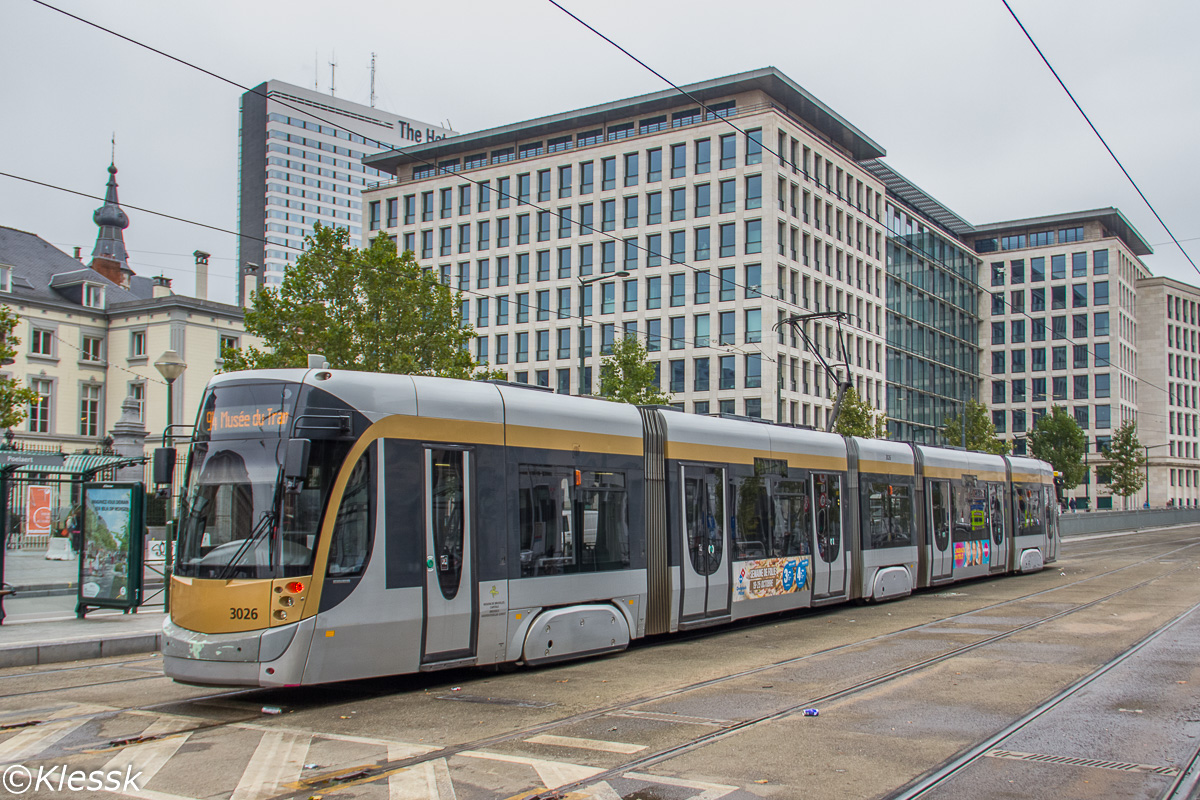 Брюссель, Bombardier T3000 № 3026