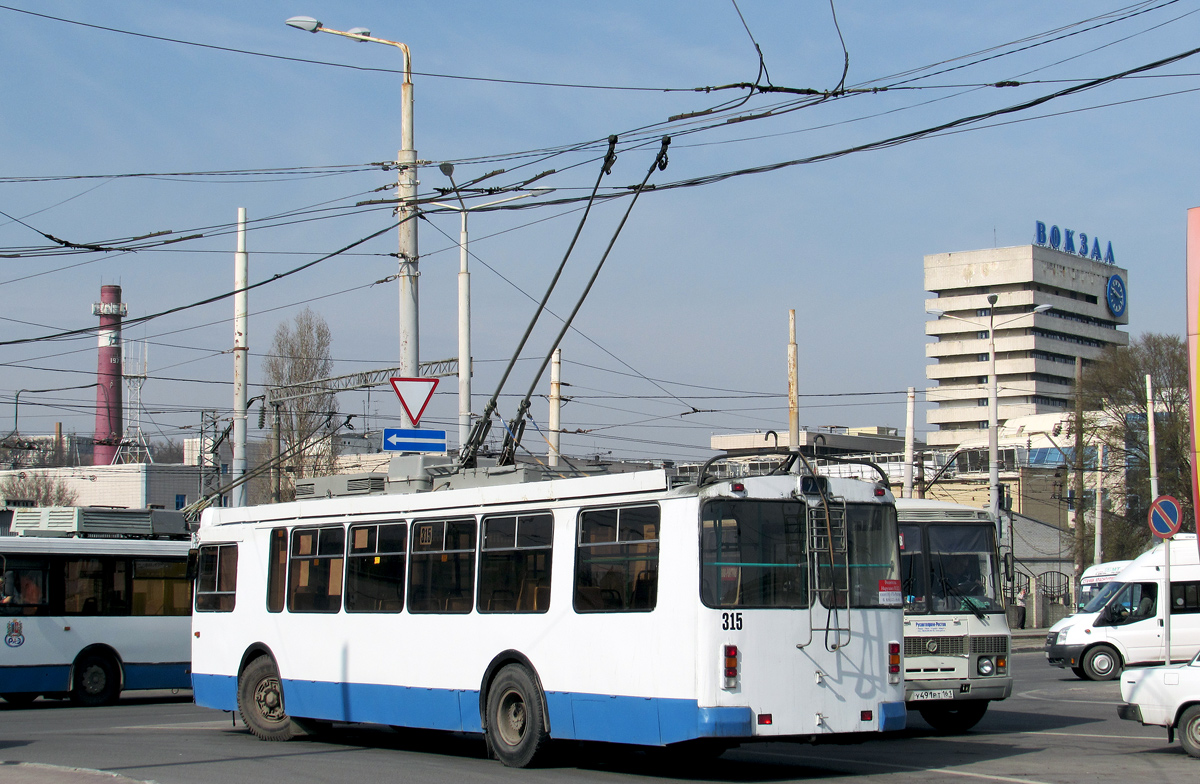 Ростов-на-Дону, ЗиУ-682Г-016.02 (с широкой 1-й дверью) № 315