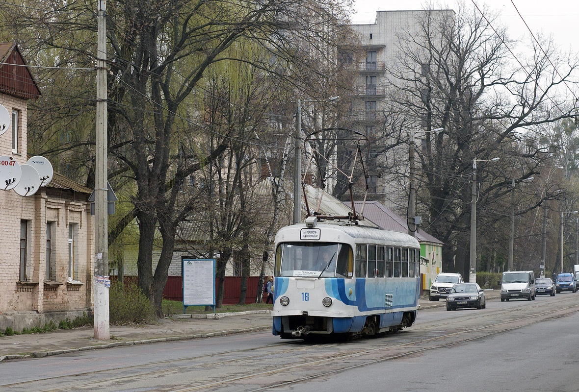 Житомир, Tatra T4SU № 18