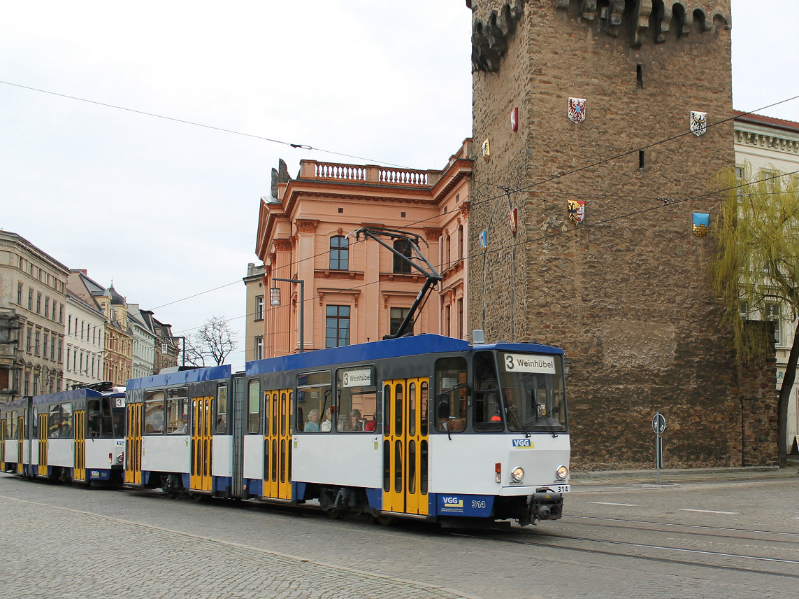 Гёрлиц, Tatra KT4DC № 314