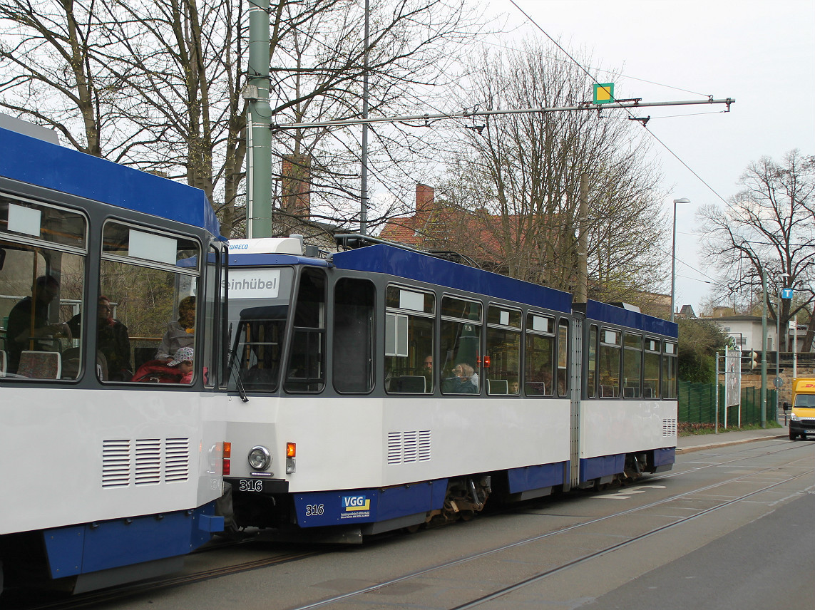 Görlitz, Tatra KT4DC nr. 316
