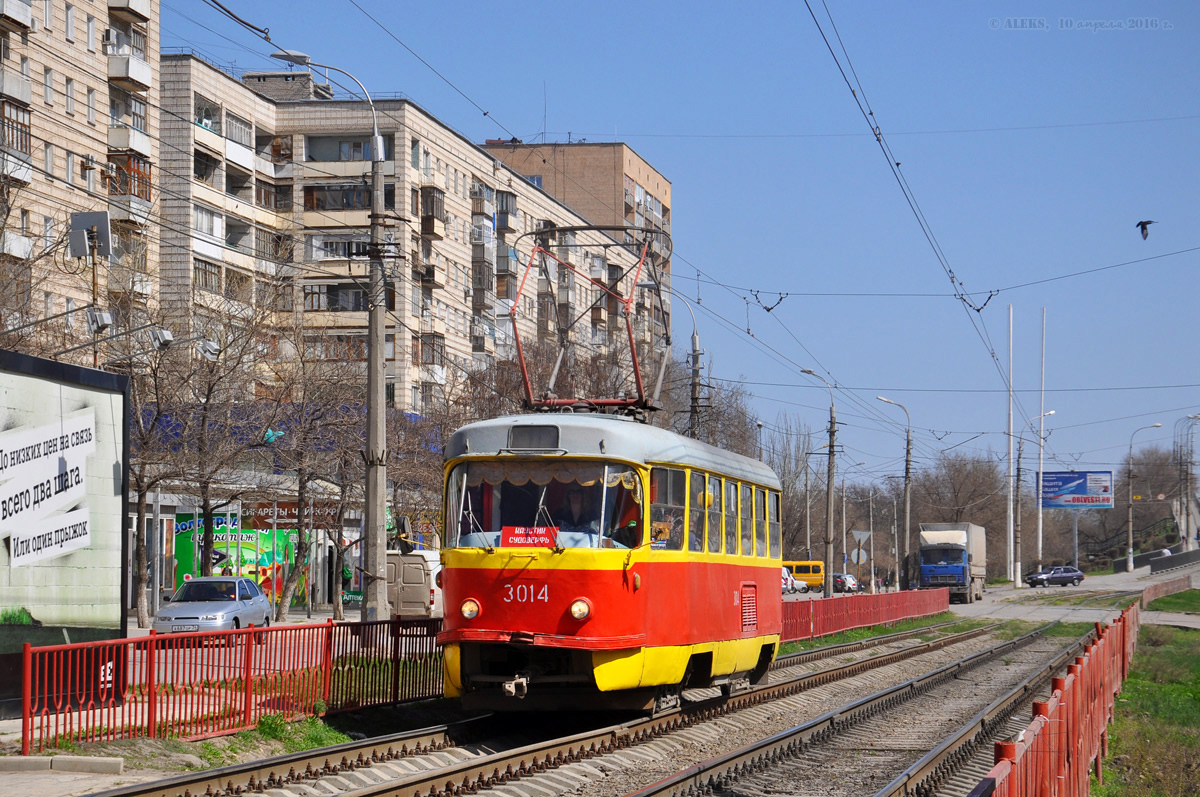 Volgograd, Tatra T3SU (2-door) № 3014