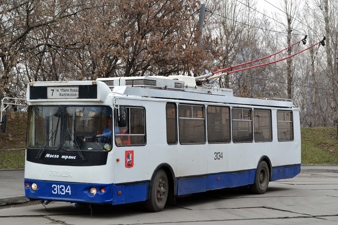 Москва, ЗиУ-682Г-016.02 (с широкой 1-й дверью) № 3134