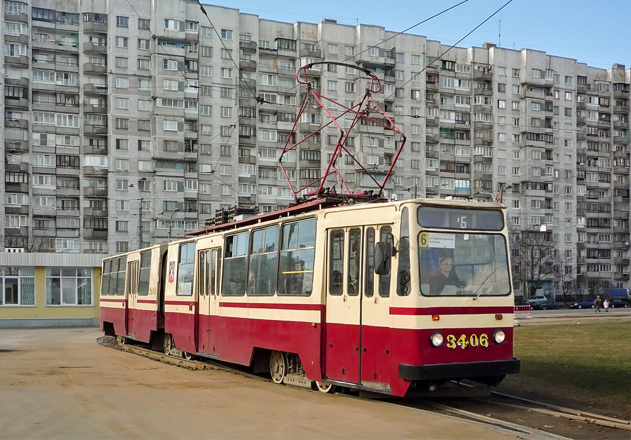 Санкт-Петербург, ЛВС-86К № 3406