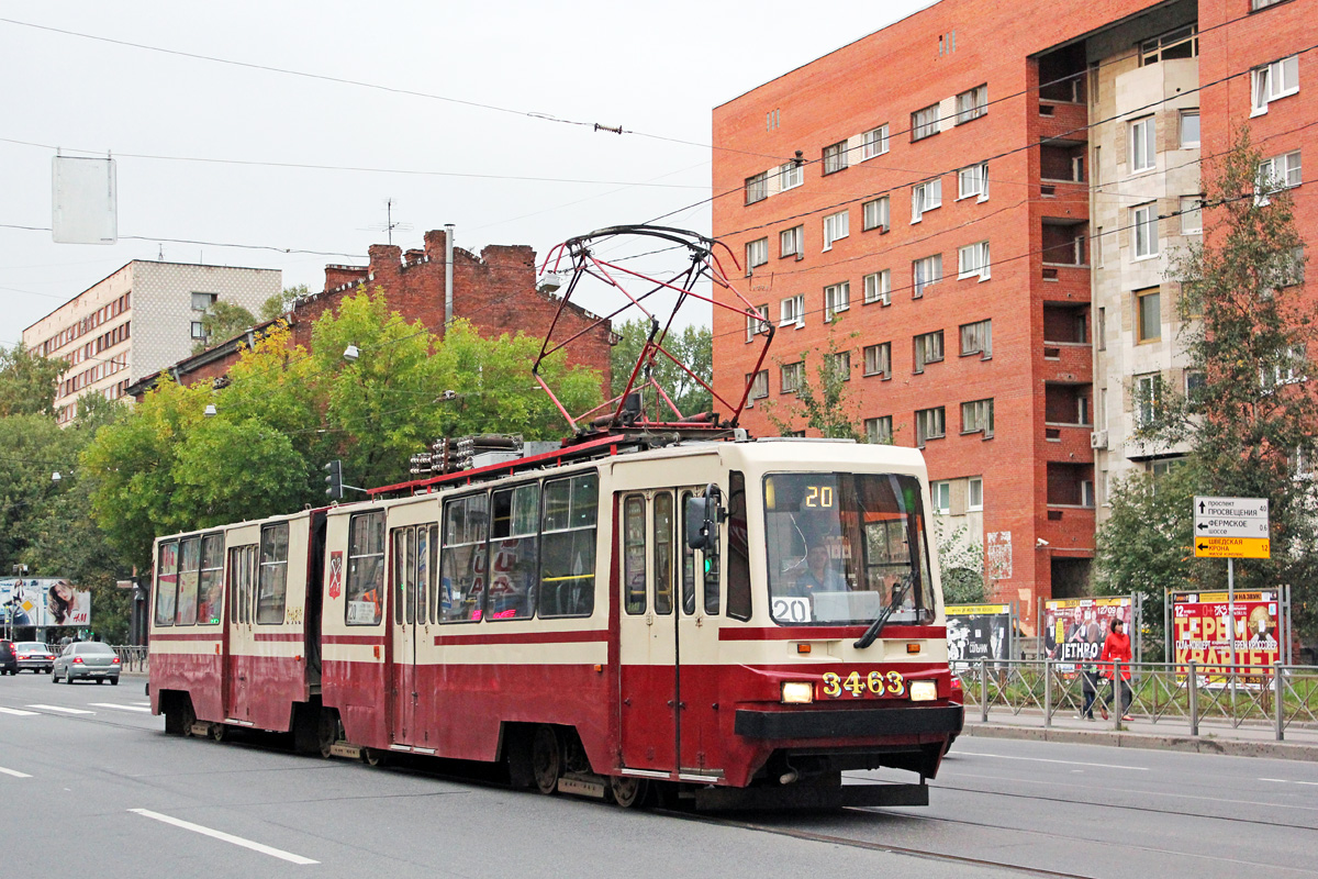 Санкт Петербург, ЛВС-86К-М № 3463