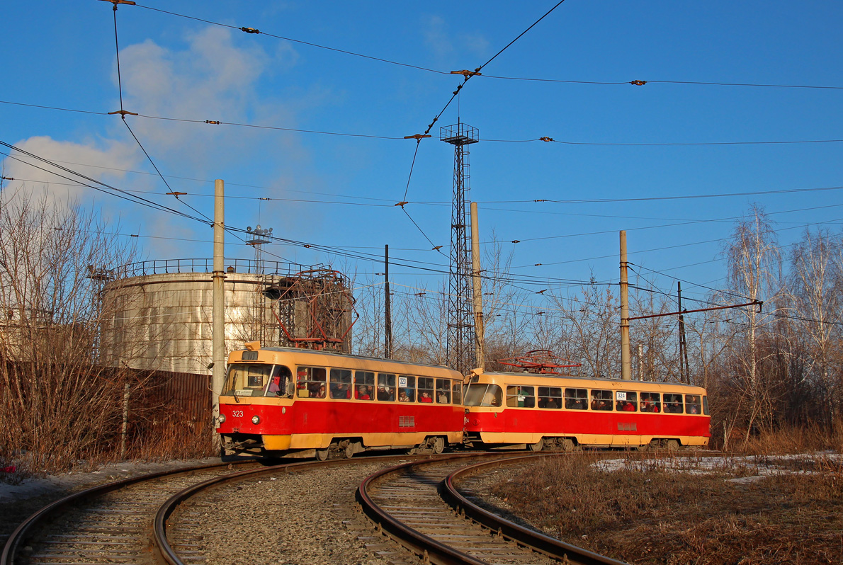 Екатеринбург, Tatra T3SU № 323