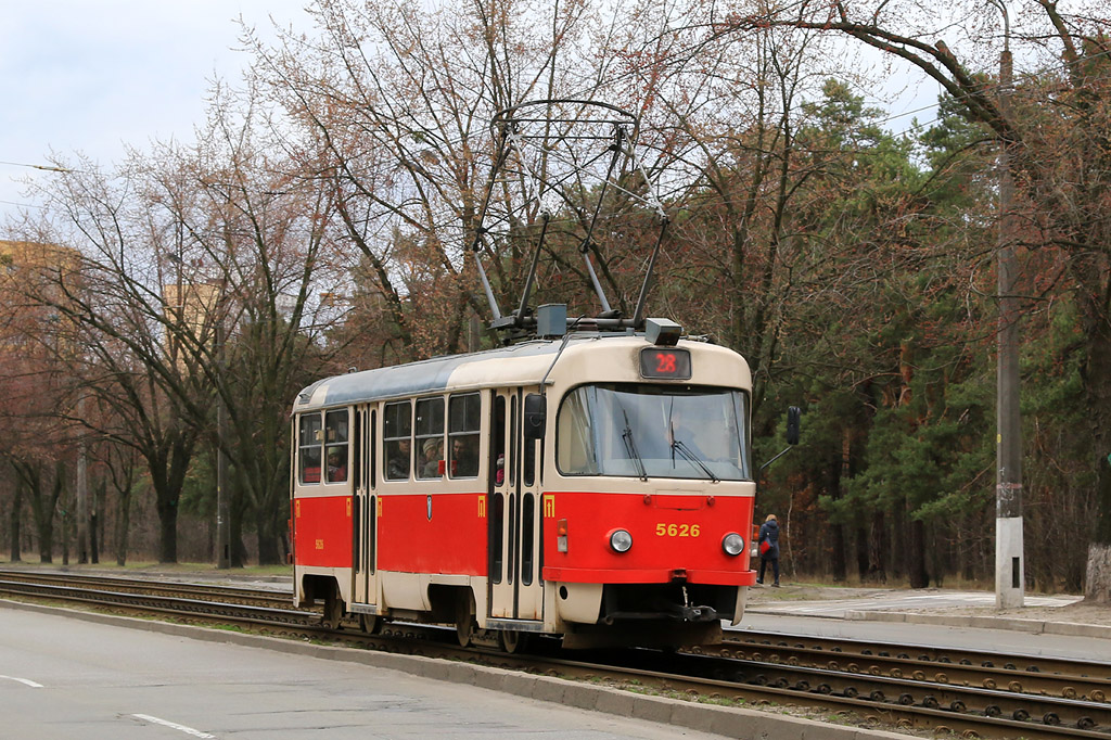 Киев, Tatra T3SUCS № 5626