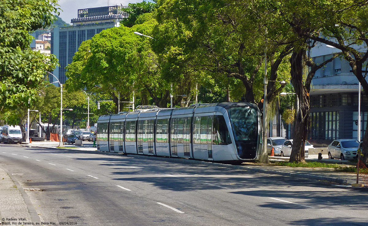 Рио-де-Жанейро, Alstom Citadis 402 № 105