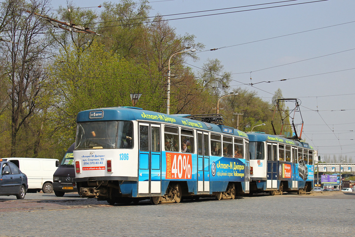 Днепр, Tatra T3DC2 № 1396