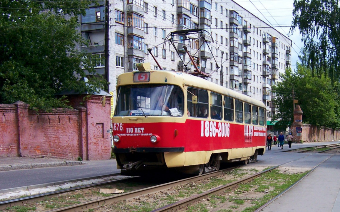 Нижний Новгород, Tatra T3SU № 1676