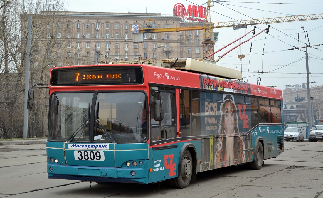 Москва, СВАРЗ-МАЗ-6235.00 № 3809