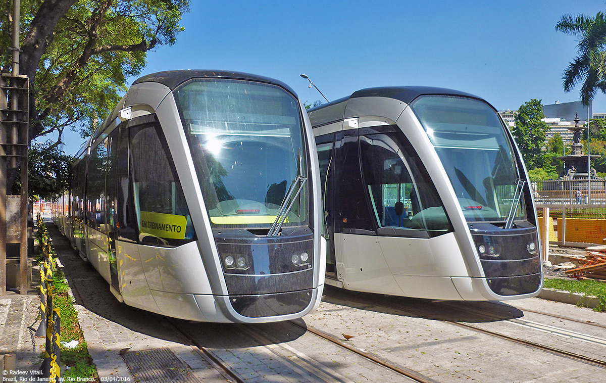 Рио-де-Жанейро, Alstom Citadis 402 № 105; Рио-де-Жанейро — Разные фотографии