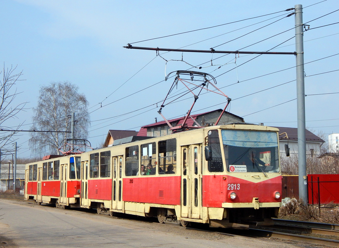 Нижний Новгород, Tatra T6B5SU № 2913