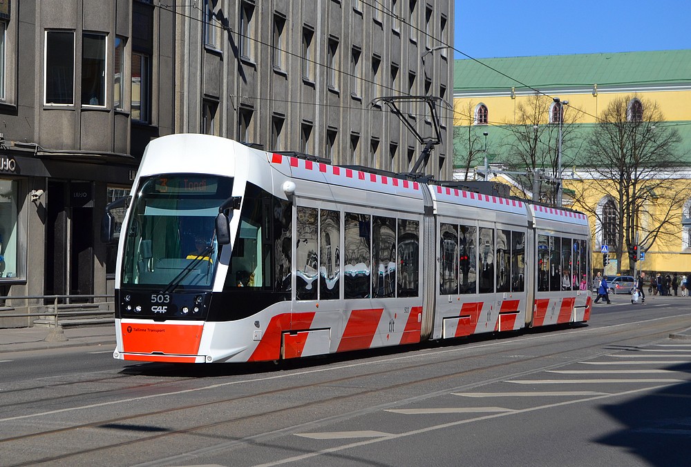 Таллин, CAF Urbos AXL № 503