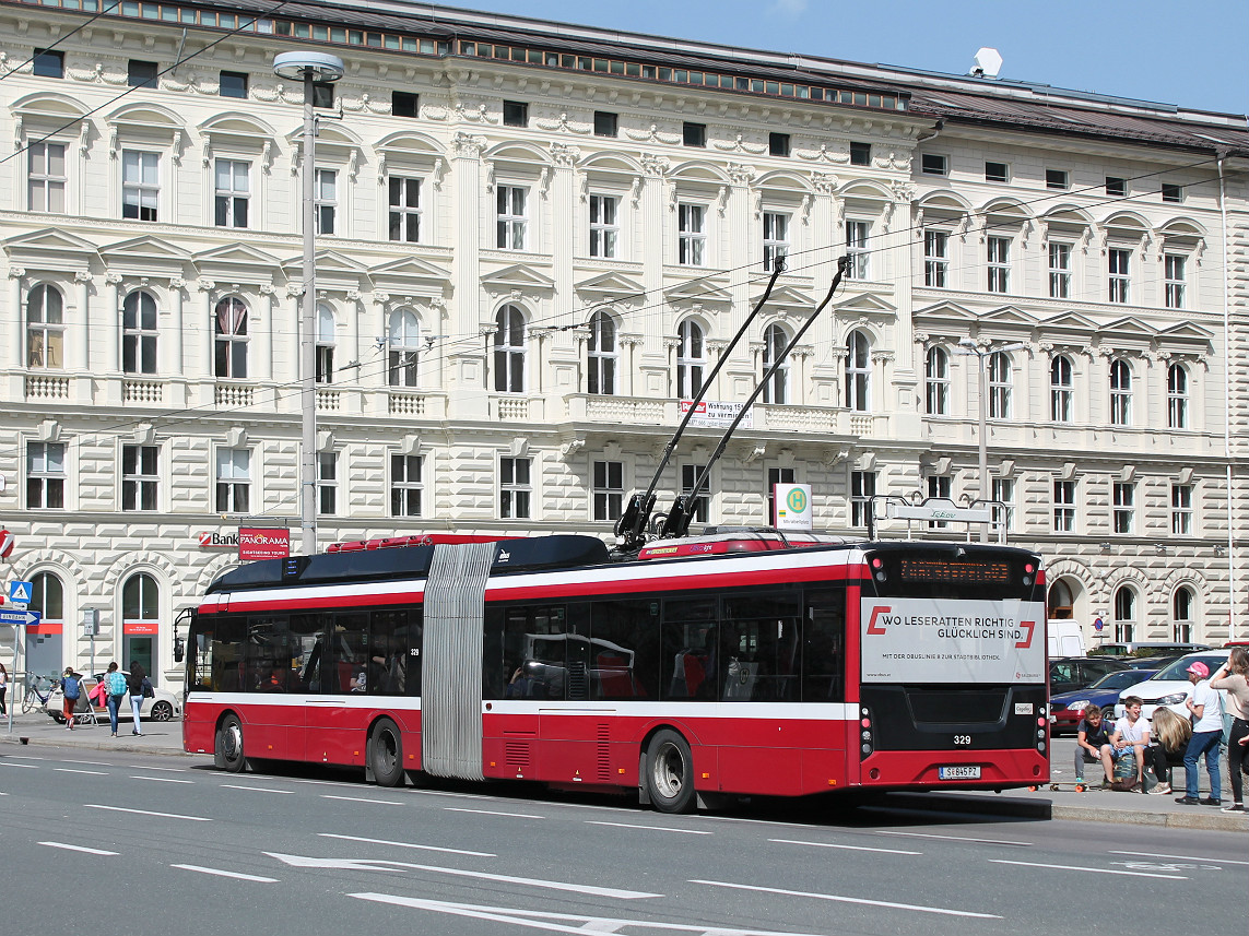 Зальцбург, Solaris Trollino III 18 AC MetroStyle № 329