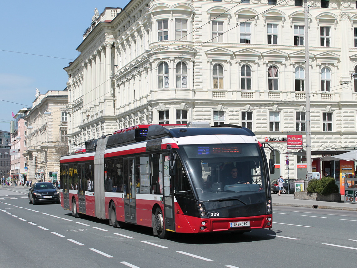 Зальцбург, Solaris Trollino III 18 AC MetroStyle № 329