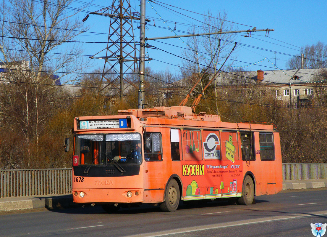 Нижни Новгород, ЗиУ-682Г-016.03 № 1678