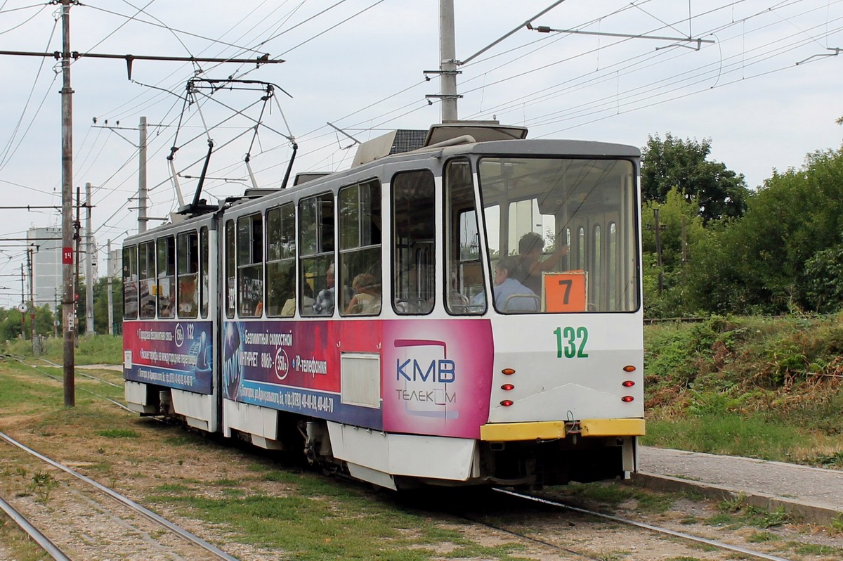 Pyatigorsk, Tatra KT4SU № 132