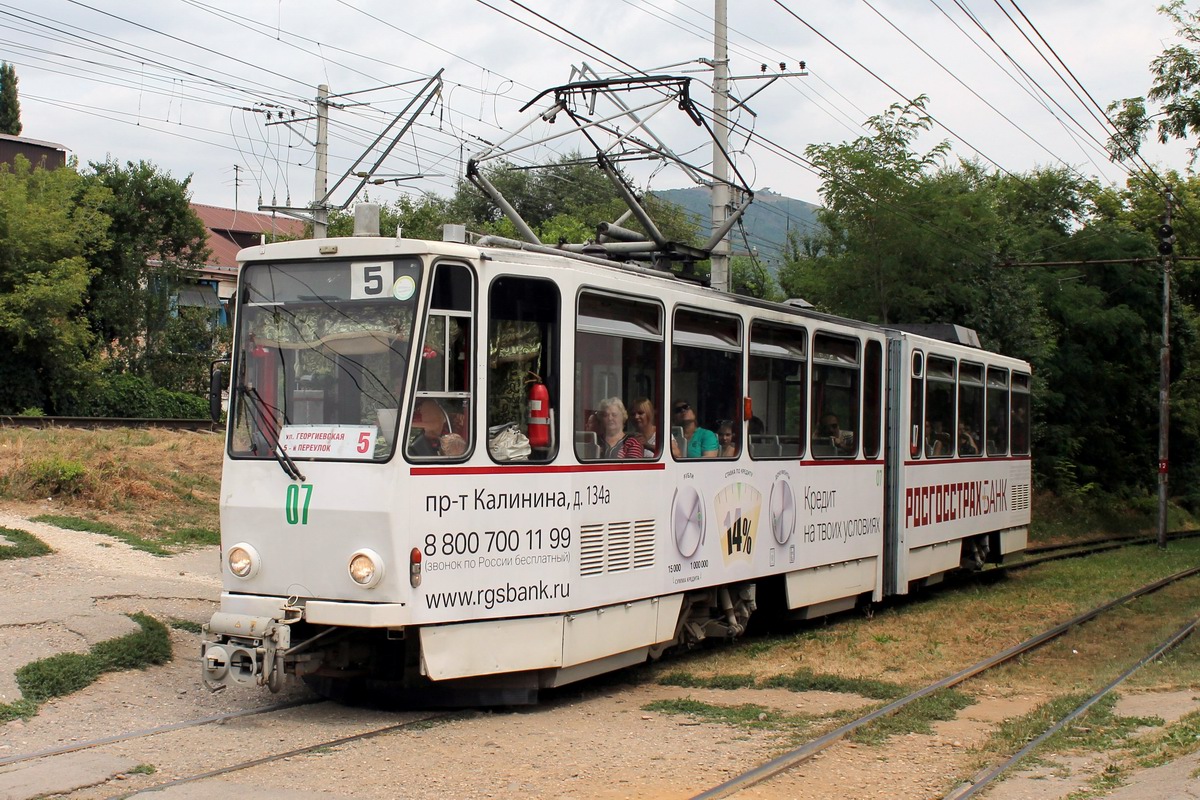 Пятигорск, Tatra KT4D № 07