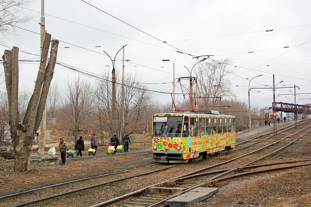 Екатеринбург, Tatra T6B5SU № 727