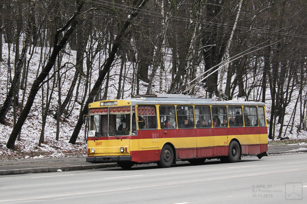 Киев, Škoda 14Tr02/6 № 2017