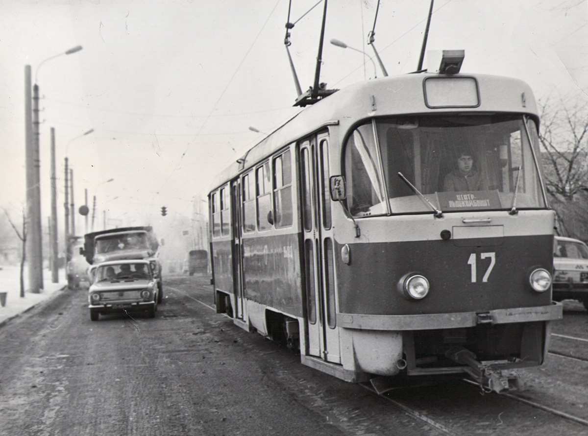 Житомир, Tatra T4SU № 17; Житомир — Старые фотографии подвижного состава