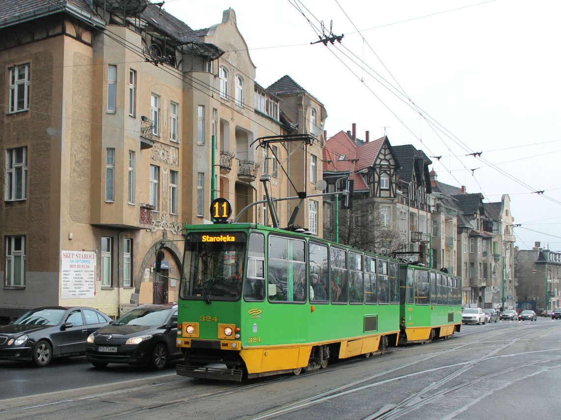 Познань, Konstal 105Na № 324