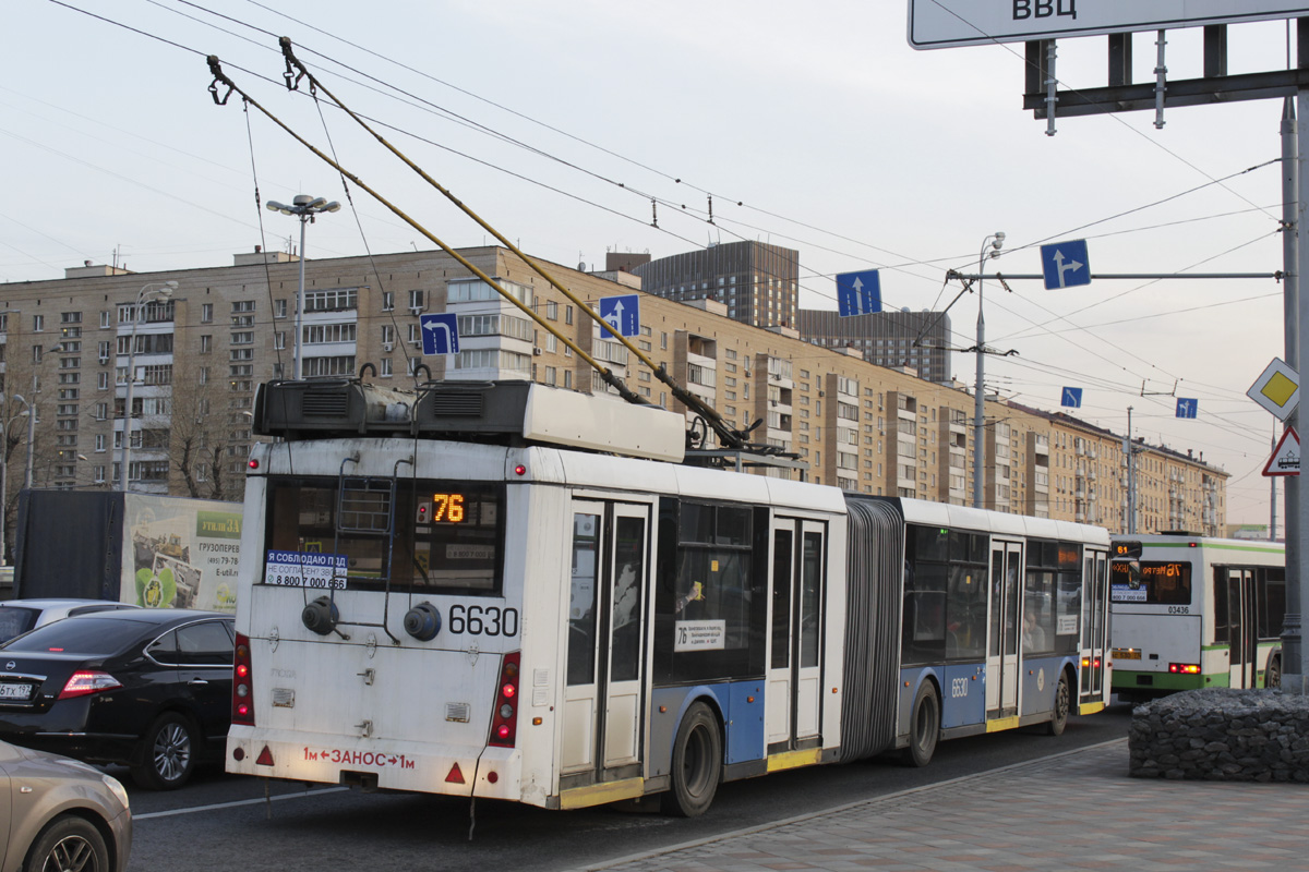 Moskva, Trolza-6206.01 “Megapolis” č. 6630