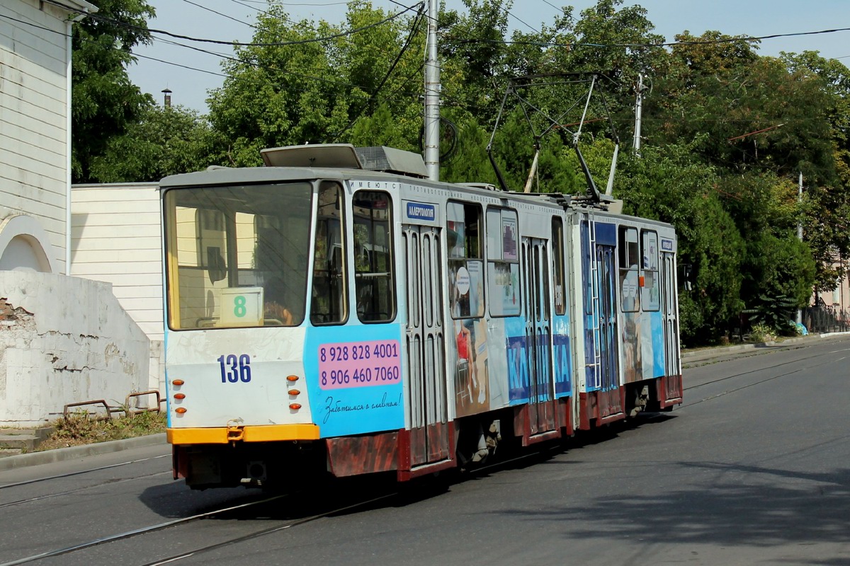 Пятигорск, Tatra KT4SU № 136