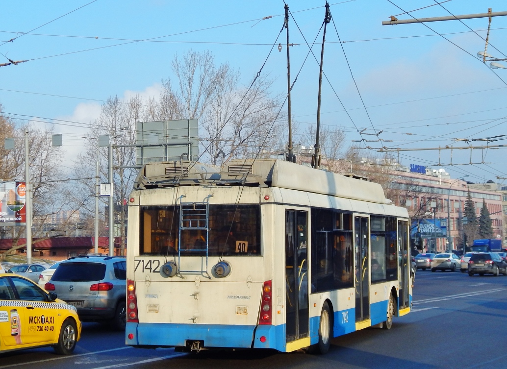 Москва, Тролза-5265.00 «Мегаполис» № 7142