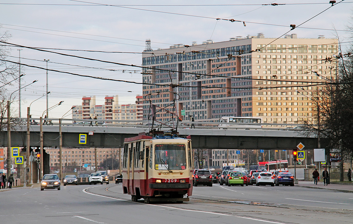 Санкт Петербург, 71-134К (ЛМ-99К) № 7209