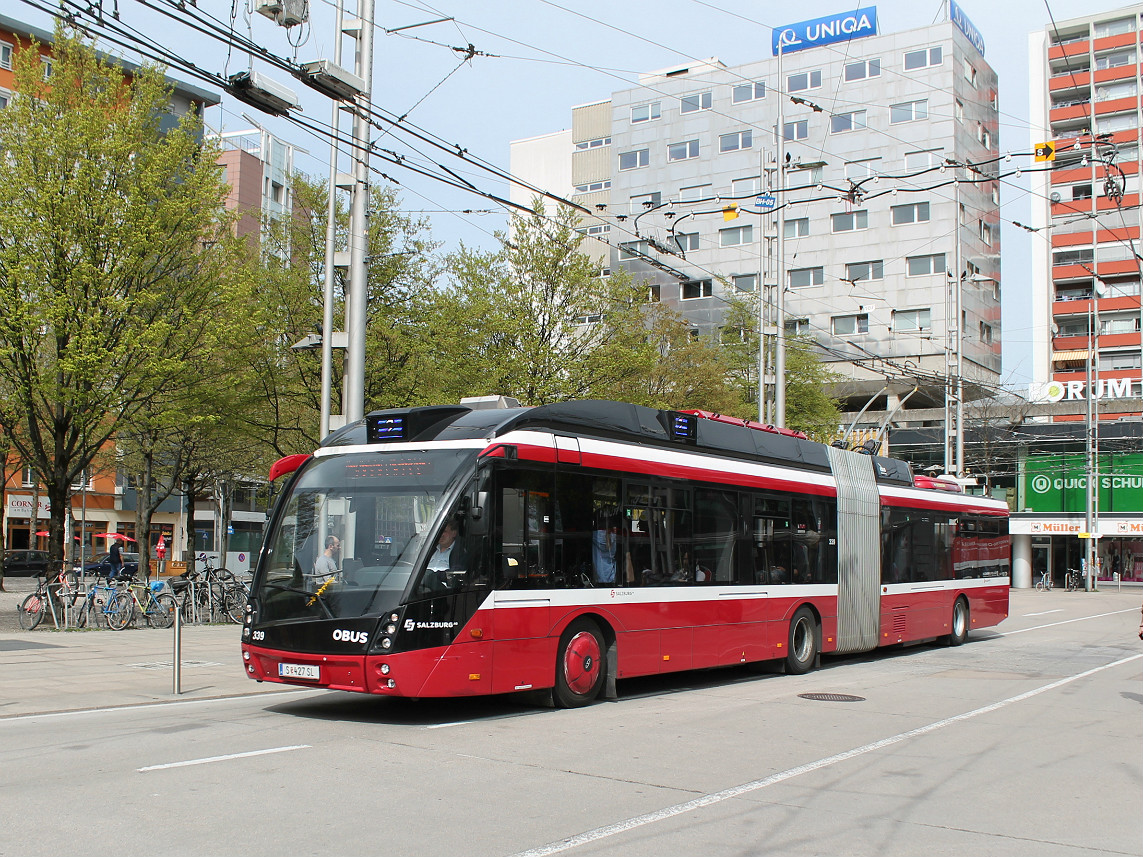 Зальцбург, Solaris Trollino III 18 AC MetroStyle № 339