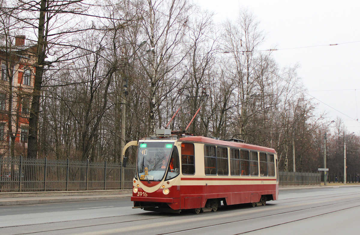Санкт-Петербург, 71-134А (ЛМ-99АВН) № 3916