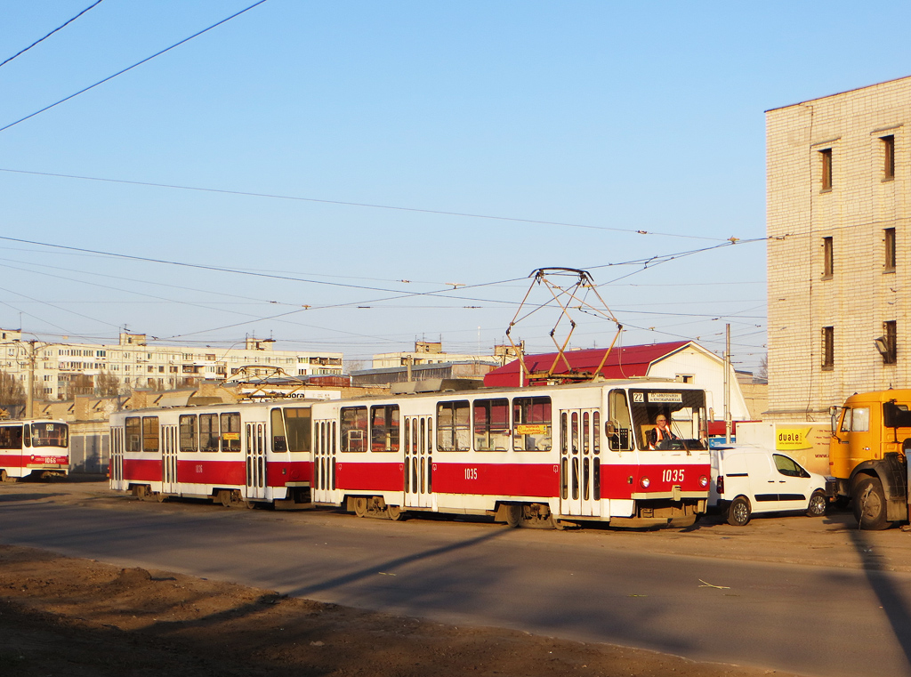 Самара, Tatra T6B5SU № 1035