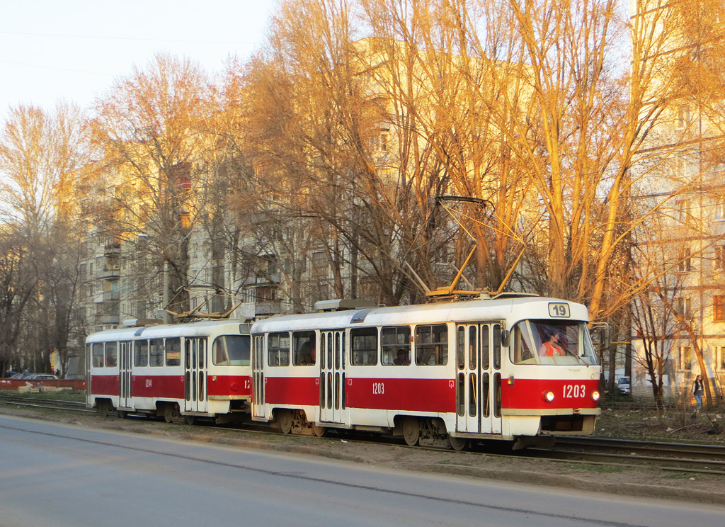 Самара, Tatra T3E № 1203