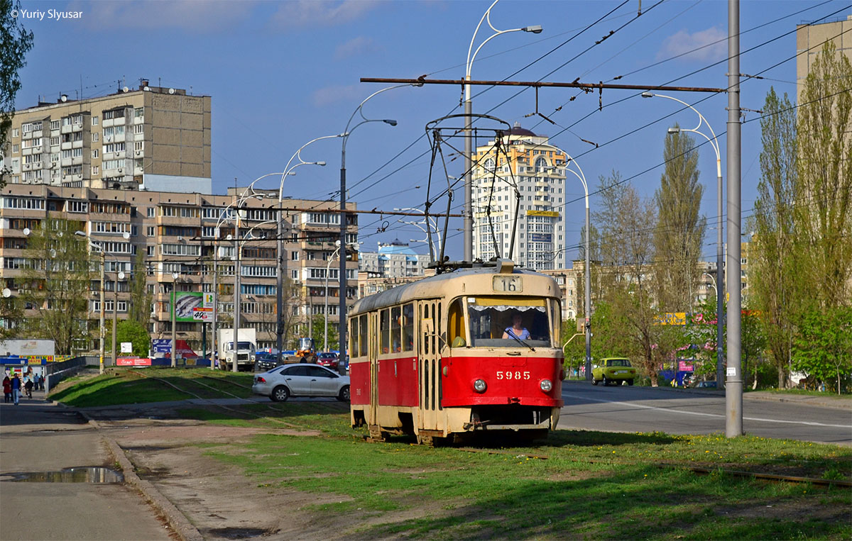 Киев, Tatra T3SU № 5985
