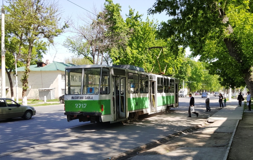 Ташкент, Tatra T6B5SU № 2717